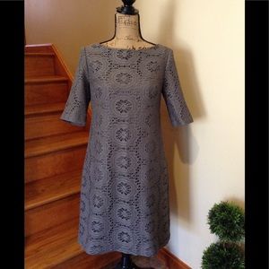 Adrianna Papell gray adorable dress.